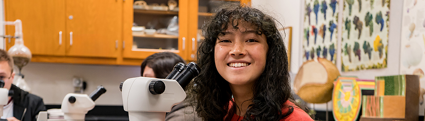 Students in lab